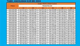 Pinjaman Kur Bri 2024 Tanpa Agunan